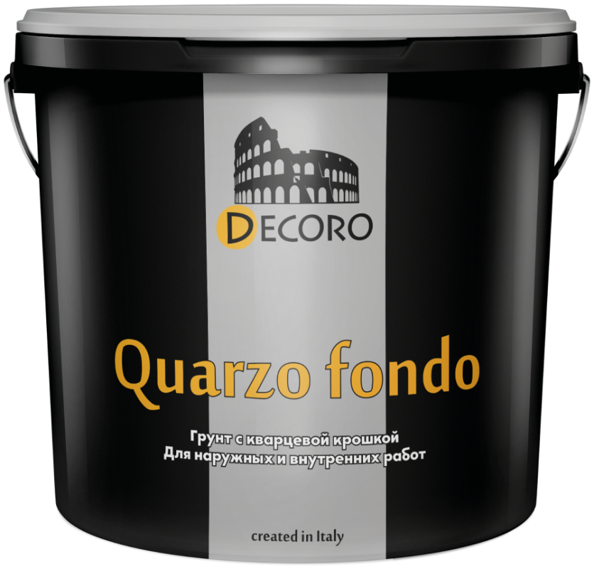 Quarzo fondo (Кварцо фондо) грунт с кварцевым песком (колеруемый)